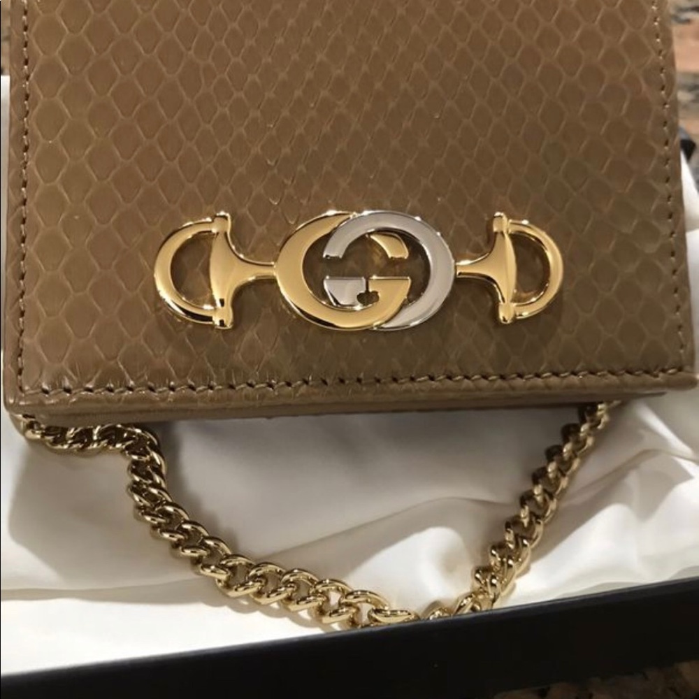 Gucci Python Linea Wallet Bag - Picture 4 of 6